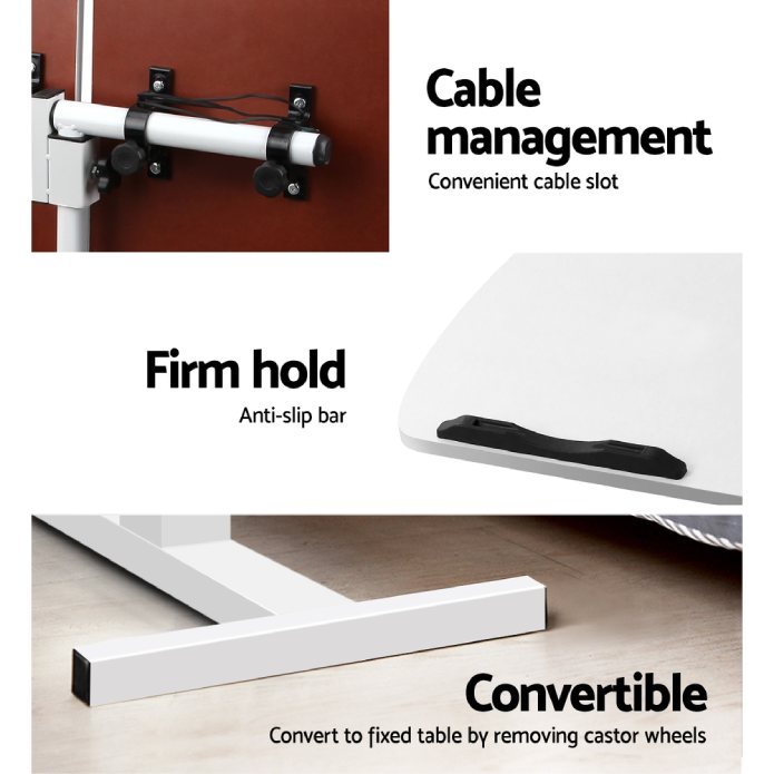 Artiss Laptop Computer Desk With Height Adjustable Stand
