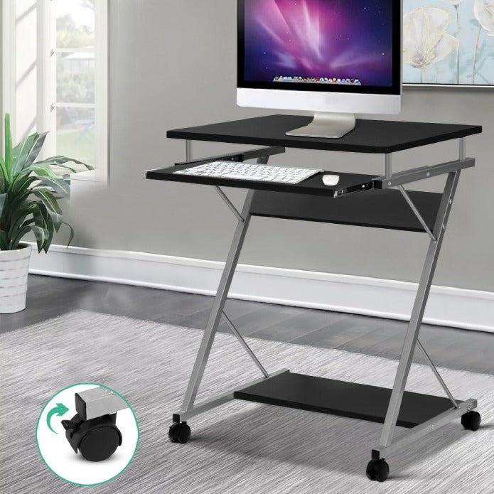 Artiss Metal Pull Out Computer Study Desk
