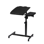 Artiss Laptop Computer Desk With Height Adjustable Stand Black