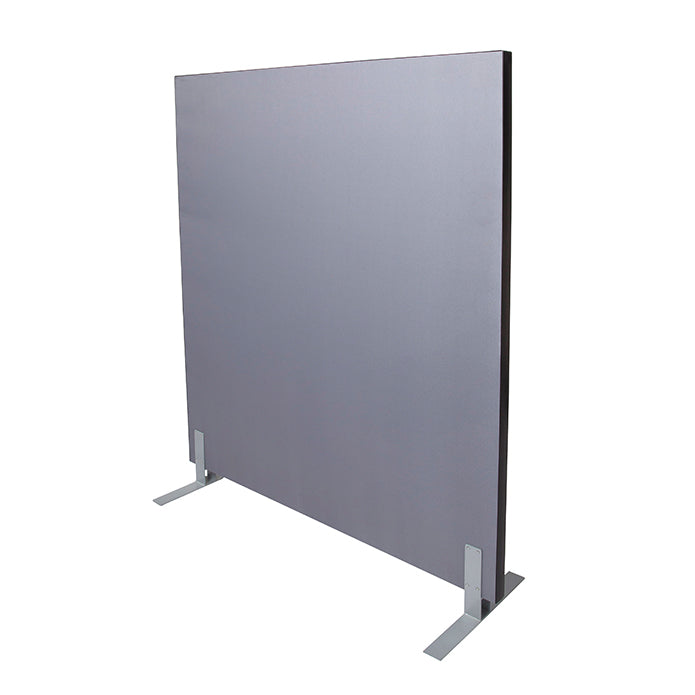 Rapidline Free Standing Acoustic Screen 1500mm W x 1800mm H x 50mm T Grey