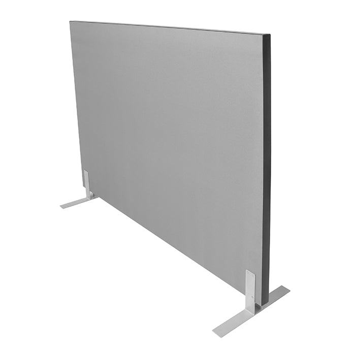 Rapidline Free Standing Acoustic Screen 1800mm W x 1500mm H x 50mm T Grey