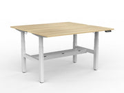 Agile Double Motor Electric Shared Desk With Cable Tray