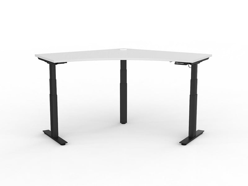 Agile Triple Motor Electric 120º Workstation