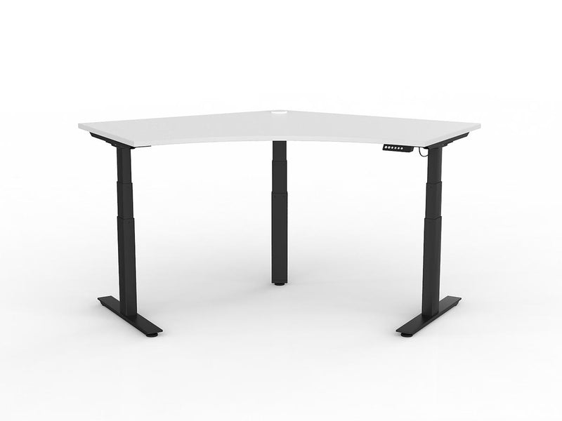 Agile Triple Motor Electric 120º Workstation
