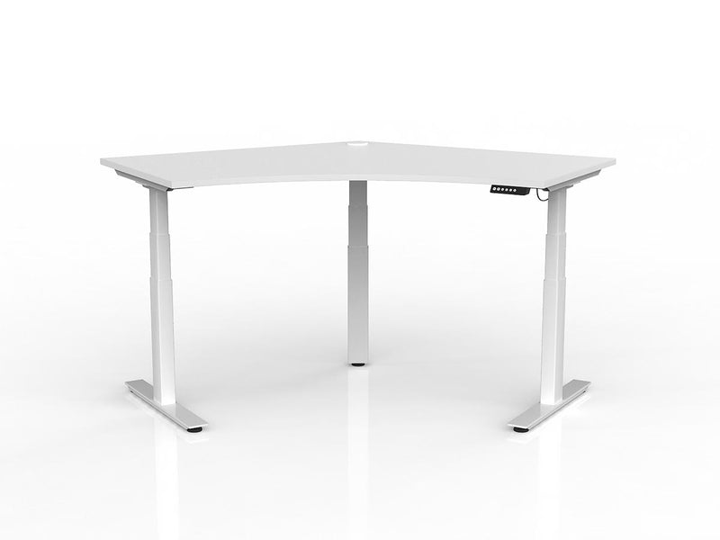 Agile Triple Motor Electric 120º Workstation