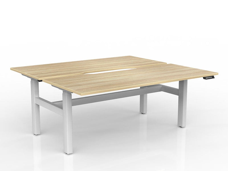 Agile 2-Column Electric Shared Desk