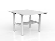 Agile 2-Column Electric Shared Desk With Cable Tray