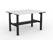 Agile 2-Column Electric Shared Desk With Cable Tray