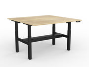 Agile 2-Column Electric Shared Desk With Cable Tray