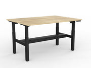 Agile 2-Column Electric Shared Desk With Cable Tray