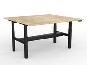 Agile 2-Column Electric Shared Desk With Cable Tray