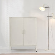 ArtissIn Sweetheart Metal Locker Storage Shelf Organizer Cabinet Buffet Sideboard