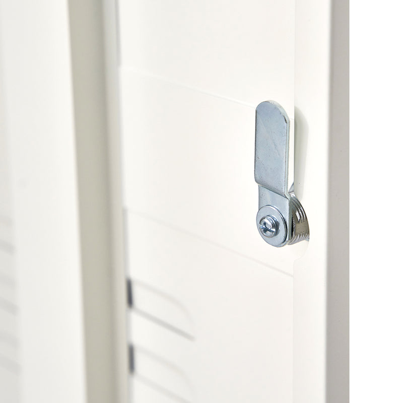 ArtissIn Mini Metal Locker Storage Shelf Organizer Cabinet Bedroom