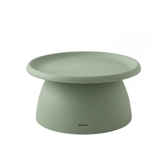 ArtissIn Coffee Table Mushroom Nordic Round Large Side Table 70CM