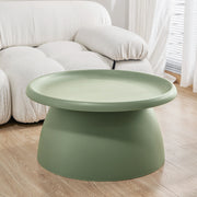 ArtissIn Coffee Table Mushroom Nordic Round Large Side Table 70CM