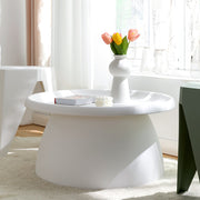 ArtissIn Coffee Table Mushroom Nordic Round Large Side Table 70CM