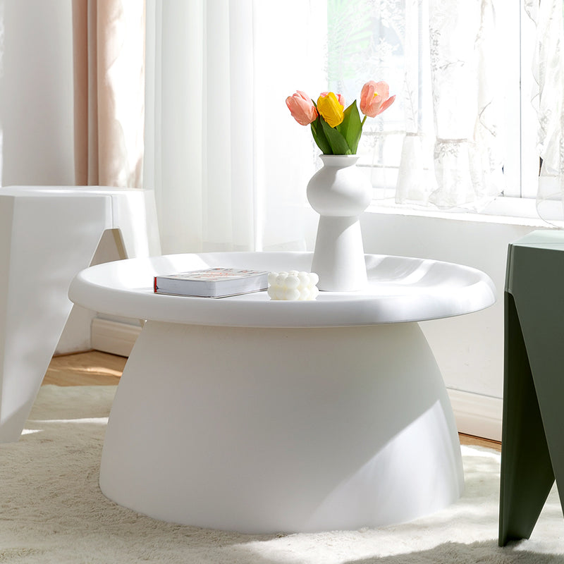 ArtissIn Coffee Table Mushroom Nordic Round Large Side Table 70CM