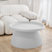 ArtissIn Coffee Table Mushroom Nordic Round Large Side Table 70CM