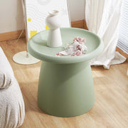 ArtissIn Coffee Table Mushroom Nordic Round Small Side Table 50CM