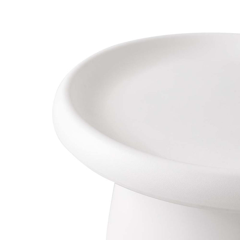 ArtissIn Coffee Table Mushroom Nordic Round Small Side Table 50CM