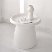 ArtissIn Coffee Table Mushroom Nordic Round Small Side Table 50CM