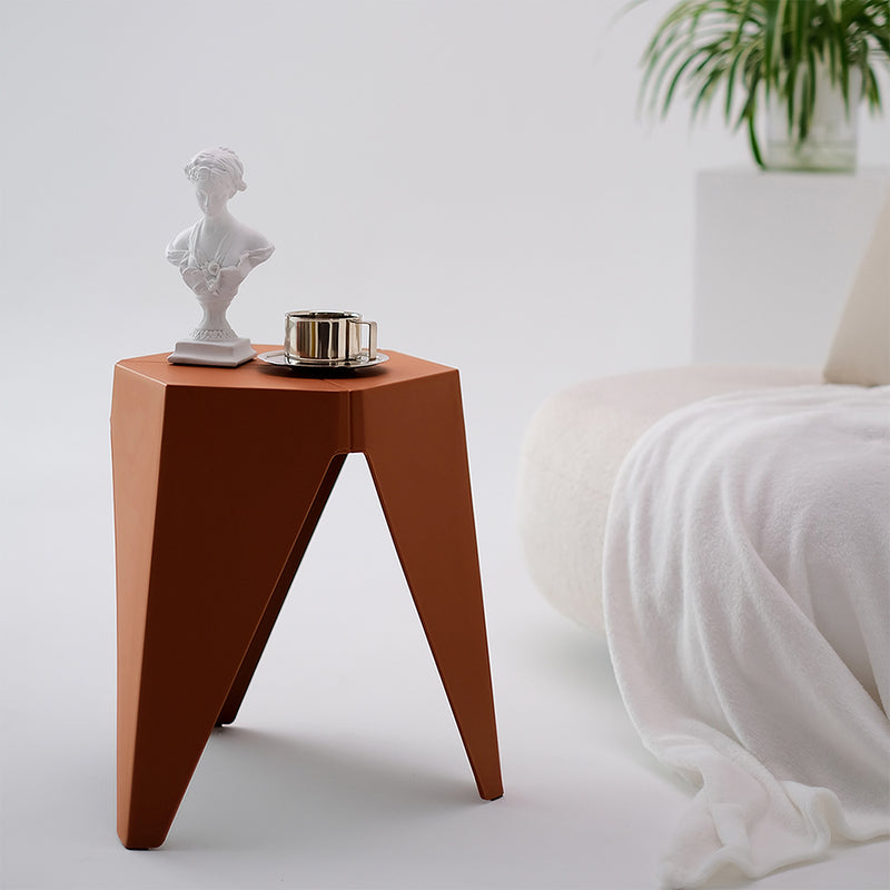 ArtissIn Set of 2 Puzzle Stool Plastic Stacking Stools Chair Outdoor Indoor