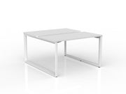 Anvil 2-User Double Sided Workspace 1200mm x 600mm White White Powdercoat