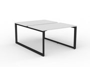 Anvil 2-User Double Sided Workspace 1200mm x 750mm White Black Powdercoat