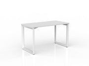 Anvil Straight Desk 1200mm x 600mm White White Powdercoat