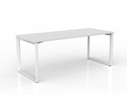 Anvil Straight Desk 1800mm x 600mm White White Powdercoat