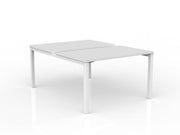 Axis 2-User Double Sided Workspace 1200mmX750mm White White Powdercoat