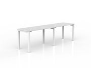 Axis 2-User Workspace 1200mmX600mm White White Powdercoat