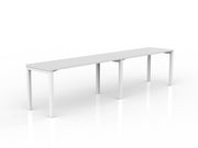 Axis 2-User Workspace 1500mmX600mm White White Powdercoat