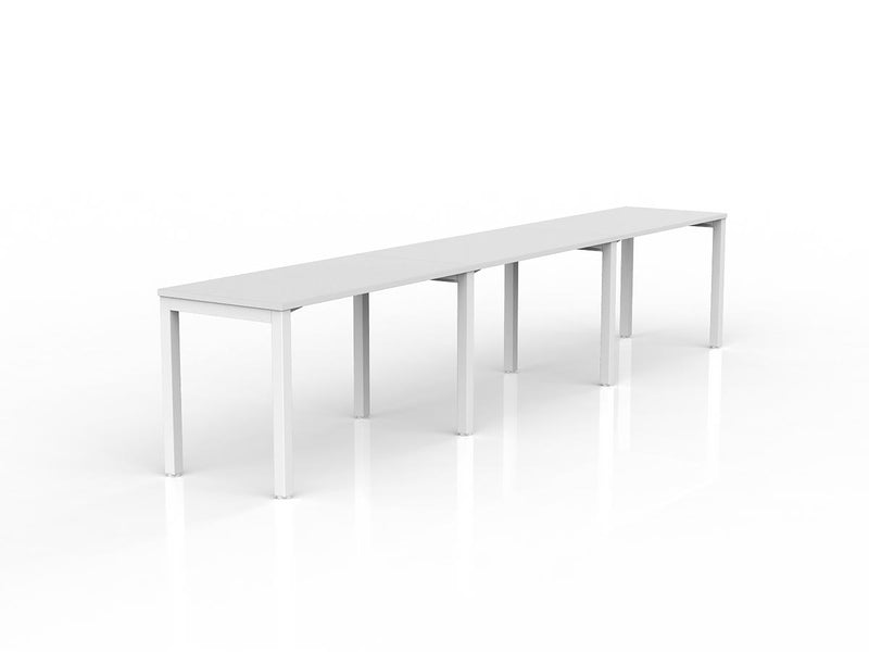 Axis 3-User Workspace 1200mmX600mm White White Powdercoat