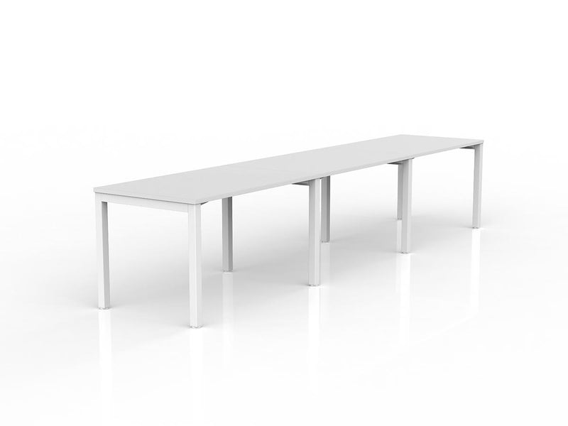 Axis 3-User Workspace 1200mmX750mm White White Powdercoat