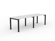 Axis 2-User Workspace 1200mmX750mm White Black Powdercoat