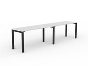 Axis 2-User Workspace 1500mmX600mm White Black Powdercoat