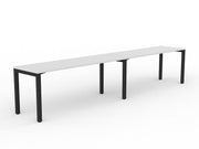 Axis 2-User Workspace 1800mmX600mm White Black Powdercoat