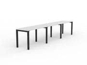 Axis 3-User Workspace 1200mmX600mm White Black Powdercoat