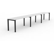 Axis 3-User Workspace 1600mmX600mm White Black Powdercoat