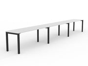 Axis 3-User Workspace 1800mmX600mm White Black Powdercoat