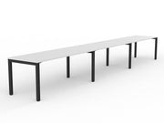 Axis 3-User Workspace 1800mmX750mm White Black Powdercoat