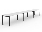 Axis 3-User Workspace 1800mmX800mm White Black Powdercoat