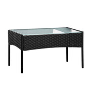 Gardeon Garden Furniture Outdoor Lounge Setting Wicker Sofa Patio Storage Cover