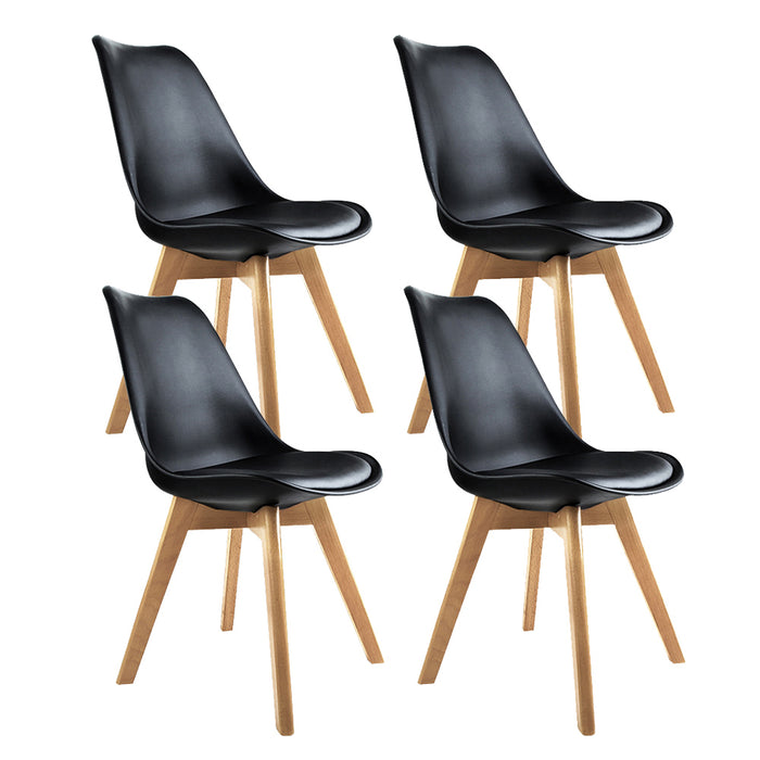 Artiss Set of 4 Padded Dining Chair
