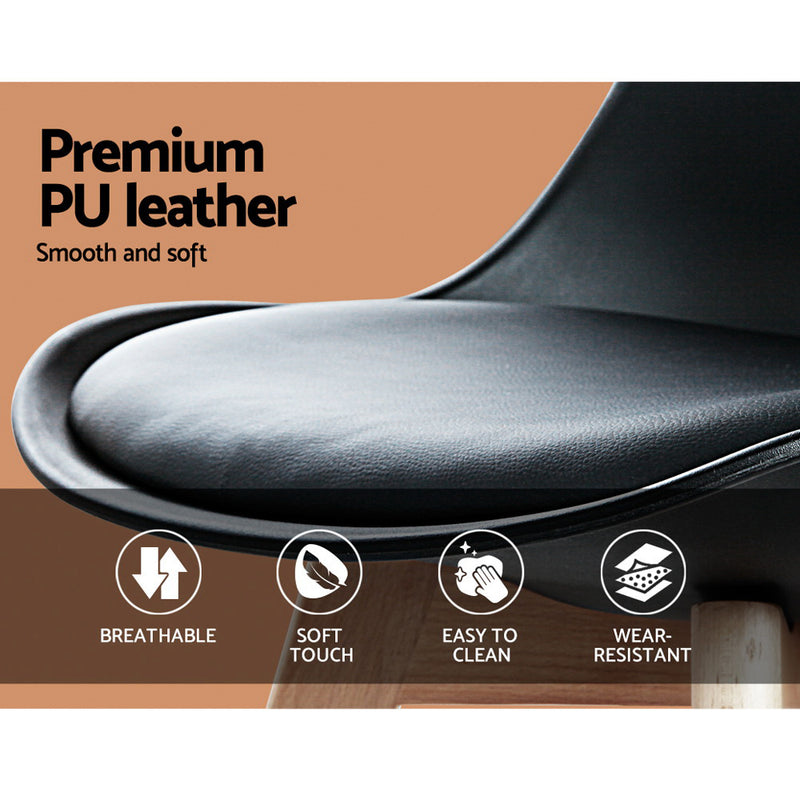 Artiss Set of 4 Padded Dining Chair