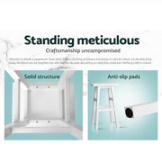 Artiss Set of 2 Wooden Backless Bar Stools