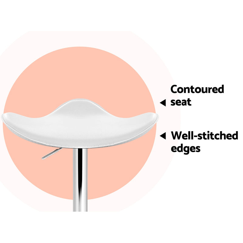 Artiss Set of 4 Swivel Bar Stools