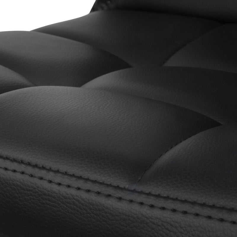 Artiss Set of 2 Pu Leather Gas Lift Bar Stools - Black