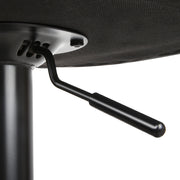 Artiss Set of 2 Pu Leather Gas Lift Bar Stools - Black